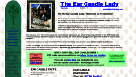What Earcandlelady.com website looked like in 2019 (4 years ago)
