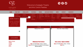 What Eastgatearts.com website looked like in 2019 (4 years ago)