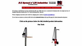 What E-zspreadnlift.com website looked like in 2019 (4 years ago)