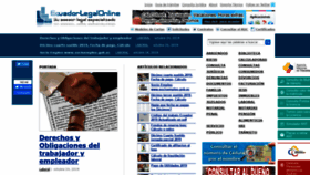 What Ecuadorlegalonline.com website looked like in 2019 (4 years ago)