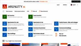 What En.areality.sk website looked like in 2019 (4 years ago)