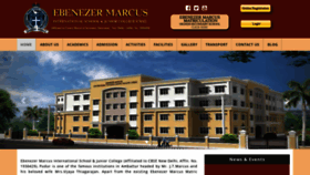 What Ebenezermarcuscbse.com website looked like in 2019 (4 years ago)