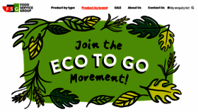 What Ecotogo.eco website looked like in 2019 (4 years ago)