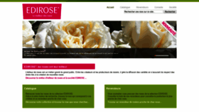 What Edirose.com website looked like in 2019 (4 years ago)
