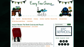 What Everyfreechance.com website looked like in 2019 (4 years ago)