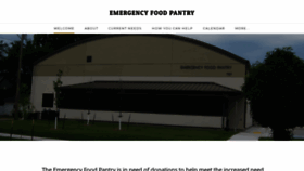 What Emergencyfoodpantry.com website looked like in 2019 (4 years ago)