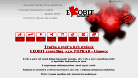 What Ekobit.sk website looked like in 2019 (4 years ago)