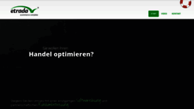 What Etrada.de website looked like in 2019 (4 years ago)