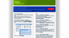 What Ehour.nl website looked like in 2019 (4 years ago)