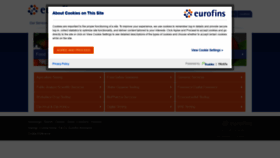 What Eurofins.co.uk website looked like in 2019 (4 years ago)