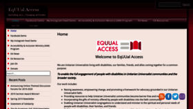 What Equualaccess.org website looked like in 2019 (4 years ago)
