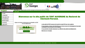 What Entauvergne.fr website looked like in 2019 (4 years ago)