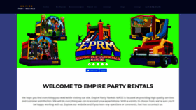 What Empirepartyrentalsmass.com website looked like in 2019 (4 years ago)