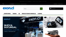 What Exon.cl website looked like in 2019 (4 years ago)