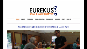 What Eurekus.org website looked like in 2019 (4 years ago)