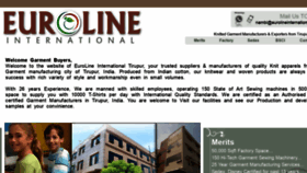 What Eurolineinternational.com website looked like in 2019 (4 years ago)