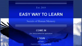 What Easyway2learn.com website looked like in 2019 (4 years ago)