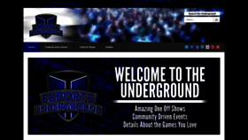 What Esportsunderground.com website looked like in 2019 (4 years ago)