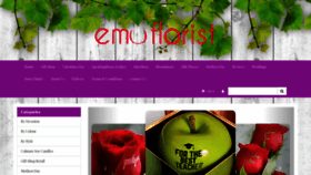 What Emuflorist.com.au website looked like in 2019 (5 years ago)