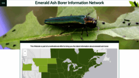 What Emeraldashborer.info website looked like in 2019 (4 years ago)