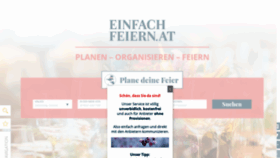 What Einfach-feiern.at website looked like in 2019 (4 years ago)