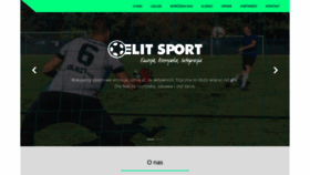 What Elitsport.pl website looked like in 2019 (4 years ago)