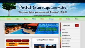 What Eismeaqui.com.br website looked like in 2019 (4 years ago)
