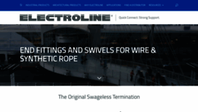 What Electrolineusa.com website looked like in 2019 (4 years ago)