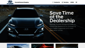 What Express.hyundaicanada.com website looked like in 2019 (4 years ago)