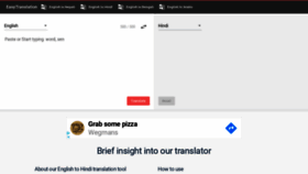 What Easytranslation.app website looked like in 2019 (4 years ago)