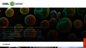 What Embl.org website looked like in 2019 (4 years ago)