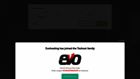 What Evohosting.co.uk website looked like in 2019 (4 years ago)