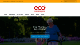 What Ecomedical.ca website looked like in 2019 (4 years ago)