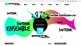 What Essentielradio.com website looked like in 2019 (4 years ago)