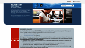 What Edition.toutatice.fr website looked like in 2019 (4 years ago)