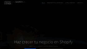 What Envioshopify.com website looked like in 2019 (4 years ago)