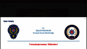What Erzincan.pol.tr website looked like in 2019 (4 years ago)