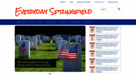 What Everydayspringfield.com website looked like in 2019 (4 years ago)