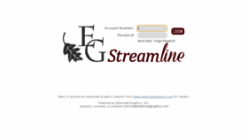 What Egstreamline.com website looked like in 2019 (4 years ago)