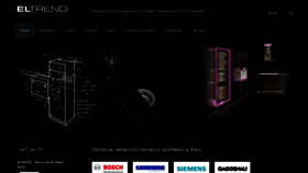 What Eltrend.cz website looked like in 2019 (4 years ago)