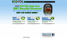 What Eco-foilpans.com website looked like in 2019 (4 years ago)