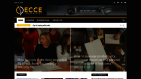 What Ecceconferences.org website looked like in 2019 (4 years ago)