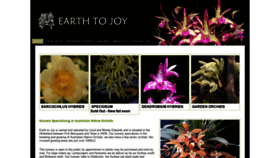 What Earthtojoy.com.au website looked like in 2019 (4 years ago)