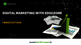 What Edigizone.com website looked like in 2019 (4 years ago)