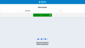 What Ebys.isparta.edu.tr website looked like in 2019 (4 years ago)