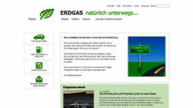 What Erdgasautos.at website looked like in 2019 (4 years ago)
