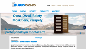 What Eurookno.net.pl website looked like in 2019 (4 years ago)