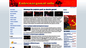 What Enternasyonal-info.net website looked like in 2019 (4 years ago)