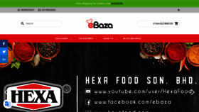 What Ebaza.com.my website looked like in 2019 (4 years ago)