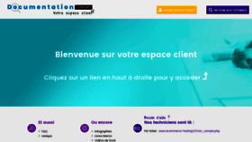 What Ecommerce-hosting.fr website looked like in 2019 (4 years ago)